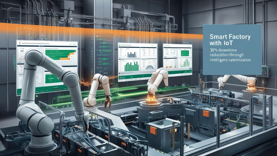 Smart Factory Implementation: IoT-Driven Manufacturing Optimization